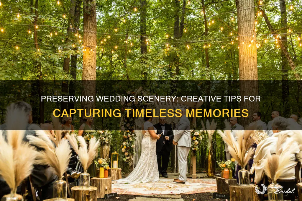 how to save wed scenery