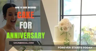Preserving Your Wedding Cake: A Sweet Guide for Your Anniversary Celebration
