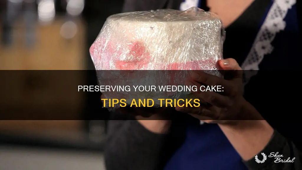 how to save wedding cake