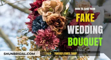 Preserving Your Faux Wedding Bouquet: Tips for Long-Lasting Memories