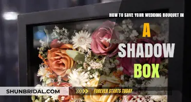 Preserve Your Wedding Bouquet: Shadow Box Display Guide