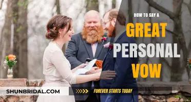 Crafting Heartfelt Personal Vows: Tips for a Memorable Wedding Promise