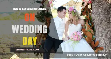 Heartfelt Ways to Say Congratulations on Your Wedding Day