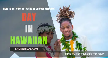 Celebrate Love: Hawaiian Wedding Congratulations Phrases for Your Special Day