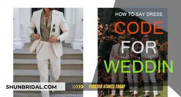 Wedding Attire: Decoding Dress Codes