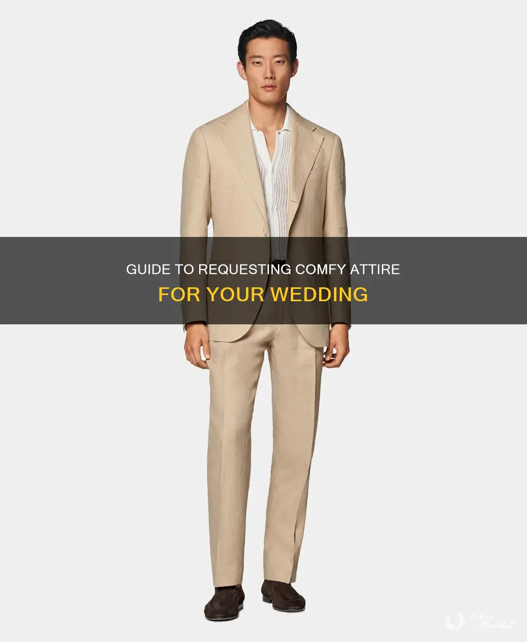 how to say dress comfortable on a wedding invitation