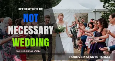 Thoughtful Gestures Over Gifts: Redefining Wedding Celebrations Graciously