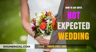 Thoughtful Gestures: How to Politely Decline Unexpected Wedding Gifts