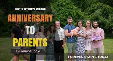 Heartfelt Ways to Celebrate and Wish Your Parents a Happy Anniversary