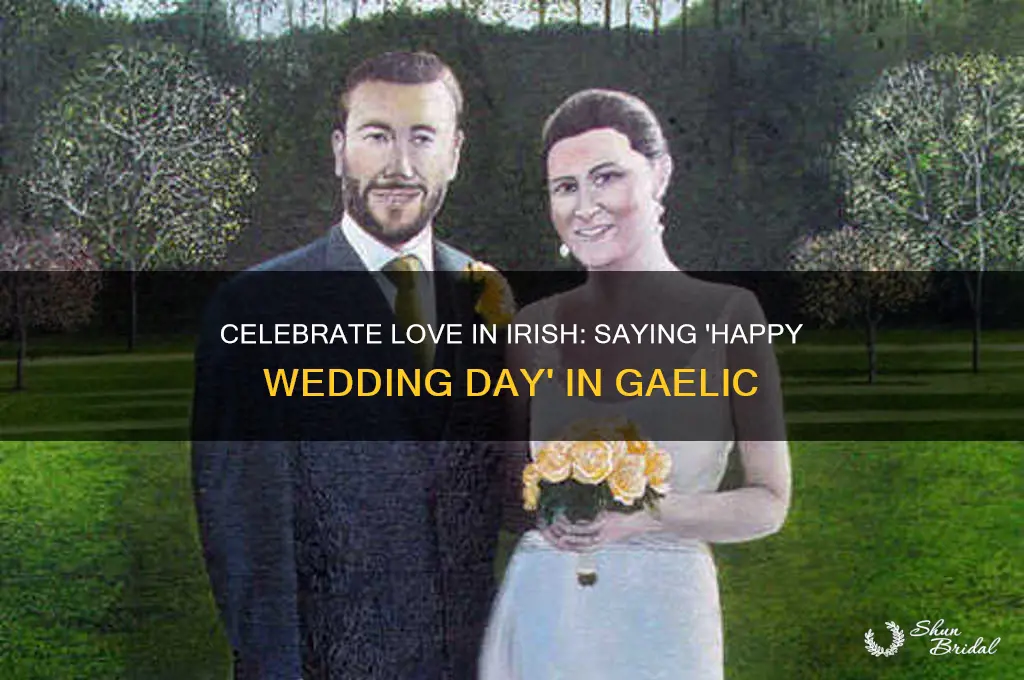 how to say happy wedding day in irish