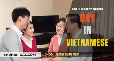 Celebrate Love: Saying 'Happy Wedding Day' in Vietnamese Made Easy