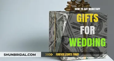 Tactful Ways to Request Monetary Wedding Gifts: A Modern Etiquette Guide