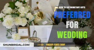 Monetary Gifts Preferred: A Modern Wedding Etiquette Guide for Guests