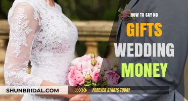 Polite Ways to Request Money Instead of Gifts for Your Wedding