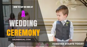 Child-Free Wedding Etiquette: Graciously Declaring an Adults-Only Celebration