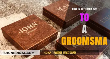 Thoughtful Ways to Express Gratitude to Your Groomsmen