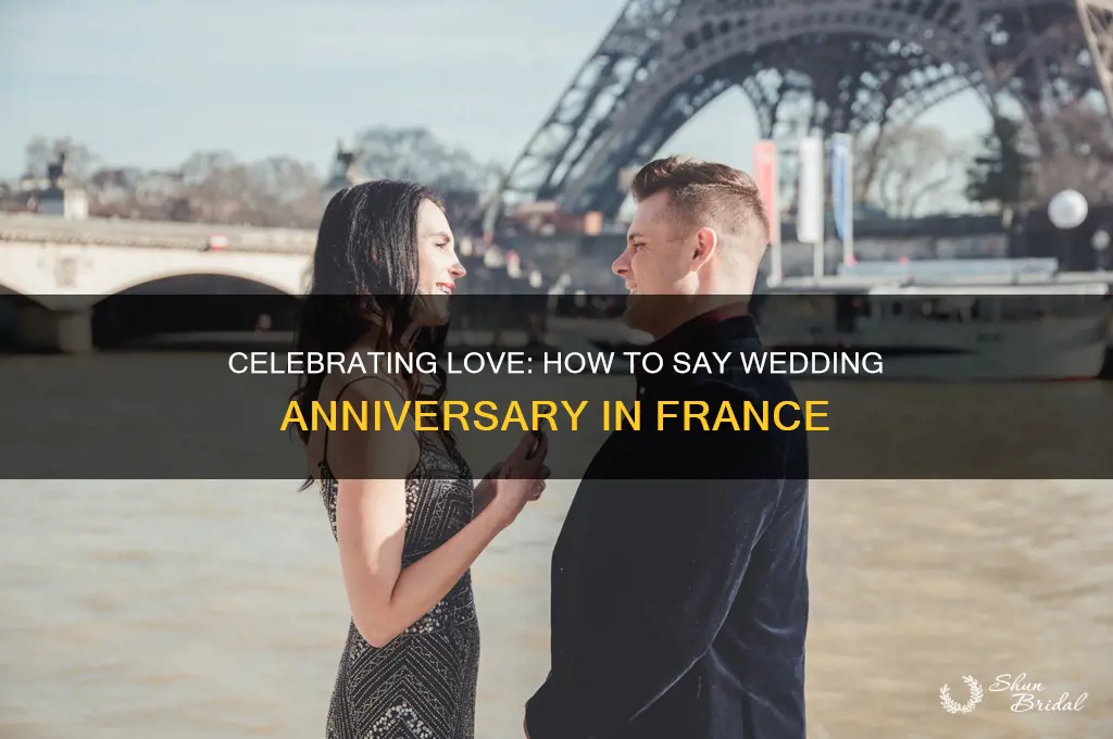 how to say wedding anniversary in france