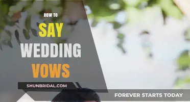 Mastering the Art of Saying Your Wedding Vows with Confidence