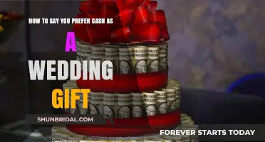 Prefer Cash for Your Wedding? Here’s How to Ask Graciously