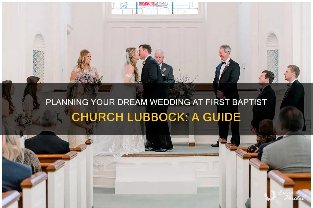 how to schedule a wedding a first baptist church lubbock