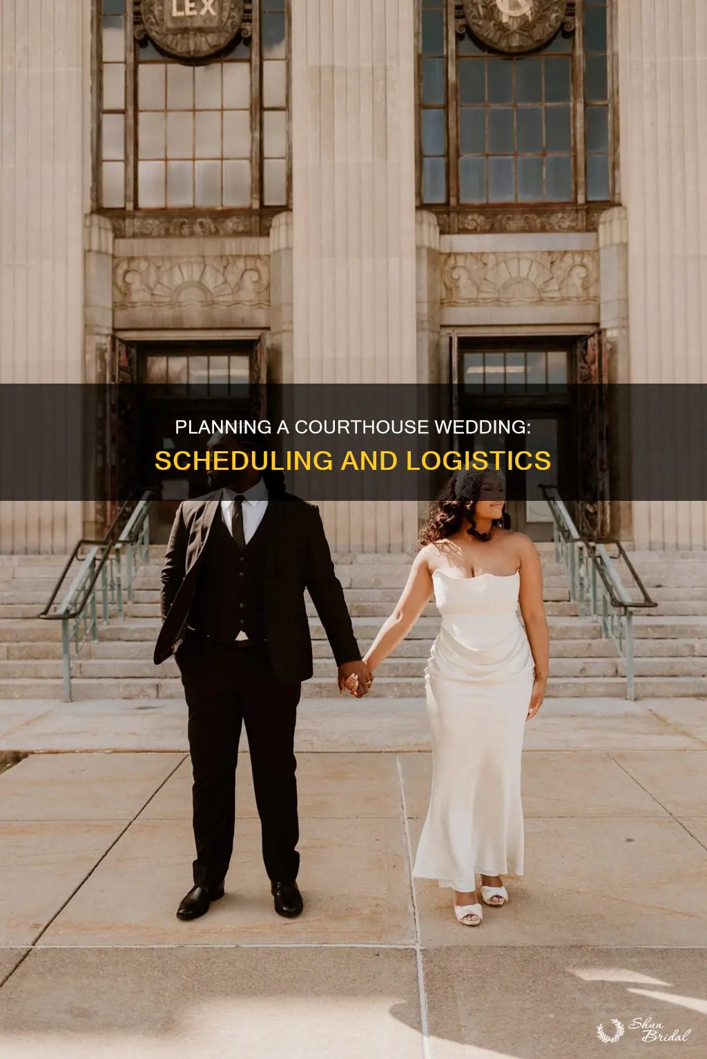 how to schedule a wedding at the courthouse