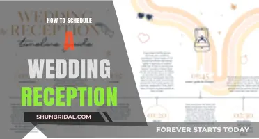 Planning a Wedding Reception: Timeline and Tips