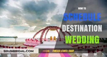 Plan Your Dream Destination Wedding: A Step-by-Step Scheduling Guide