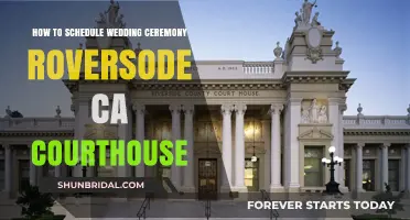 Scheduling Your Wedding Ceremony at Roversode, CA Courthouse: A Step-by-Step Guide