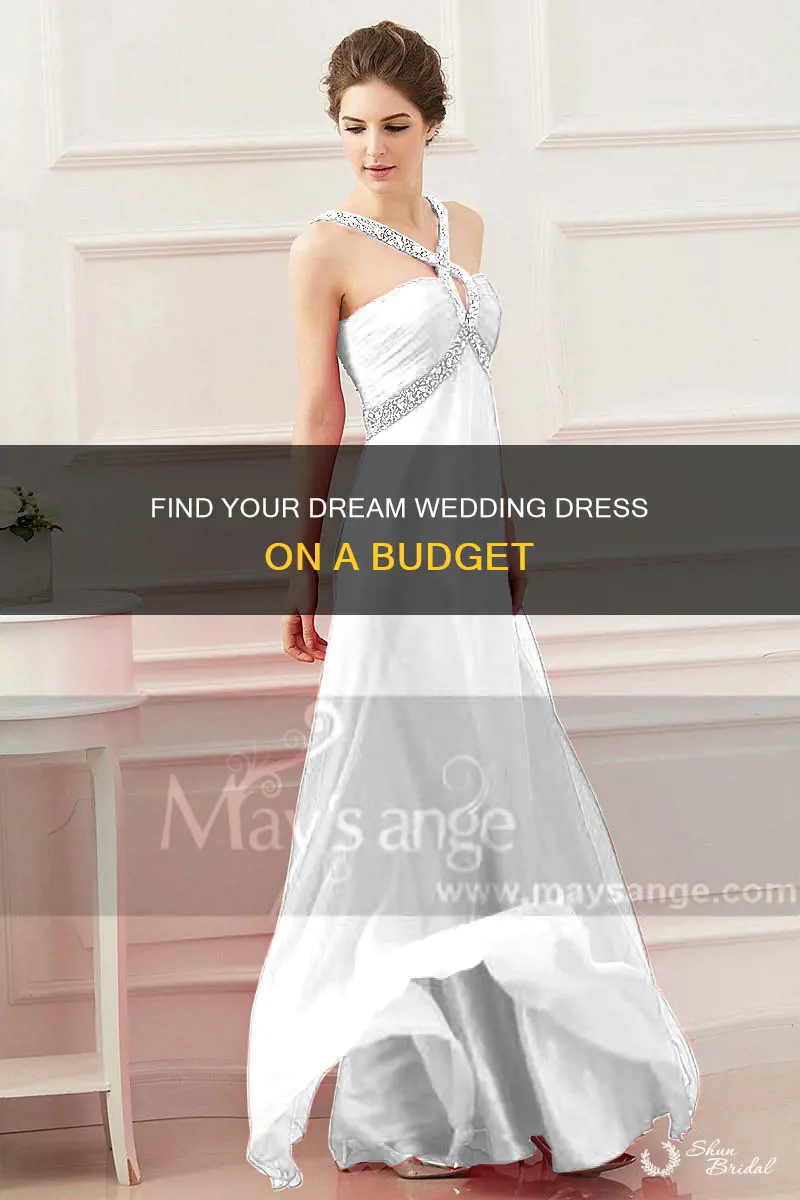 how to score a cheap wedding dress