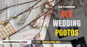 Revive Memories: Creative Scrapbooking Ideas for Old Wedding Photos
