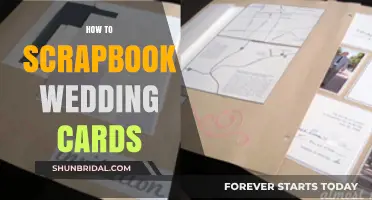 Creative Ways to Preserve Wedding Cards in a Scrapbook
