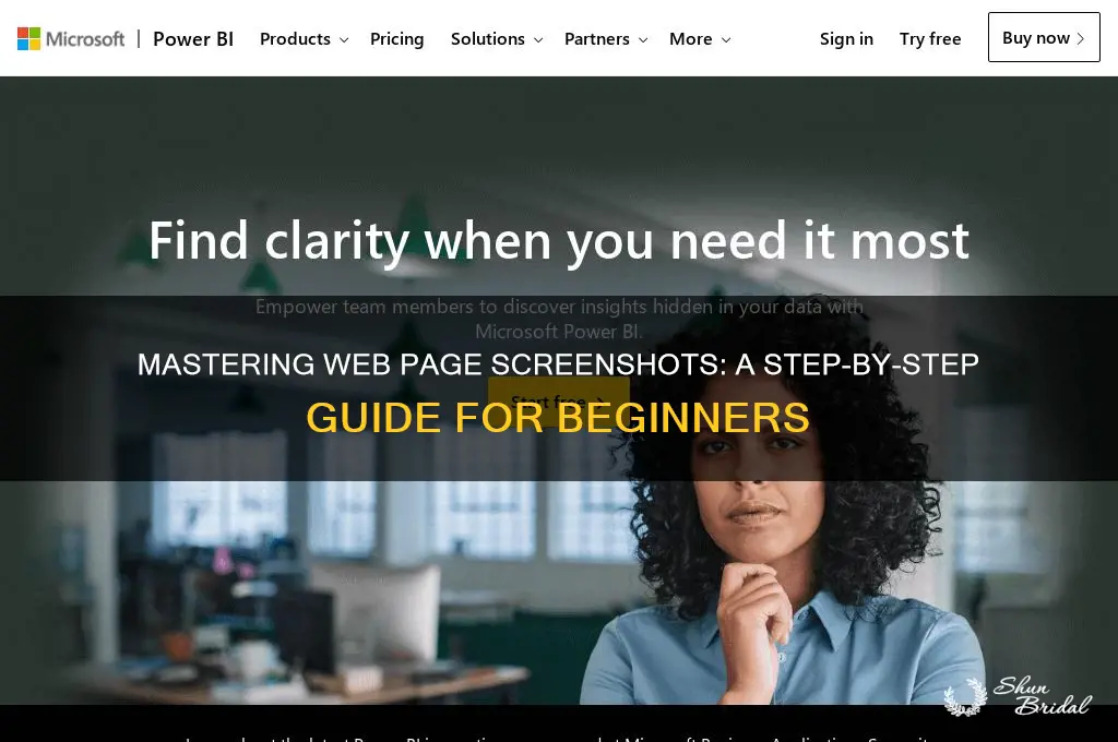 how to screen shop a wed page