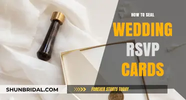 Creative Ways to Seal Wedding RSVP Cards for a Personal Touch