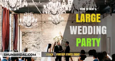 Seating a Large Wedding Party: Tips for a Perfect Arrangement