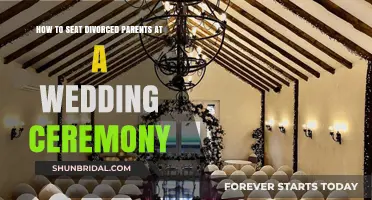 Seating Divorced Parents at Your Wedding: A Guide to Harmony