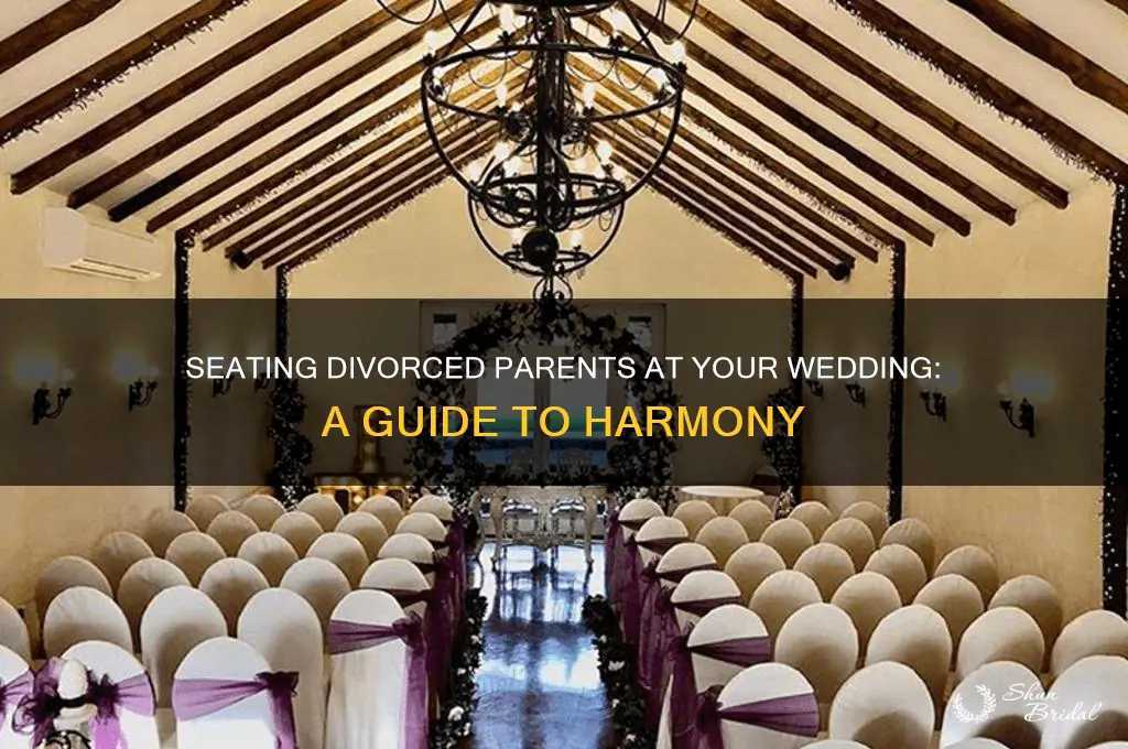 how to seat divorced parents at a wedding ceremony