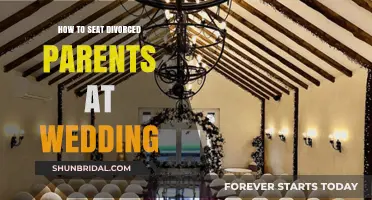 Seating Divorced Parents at Your Wedding: A Guide to Harmony