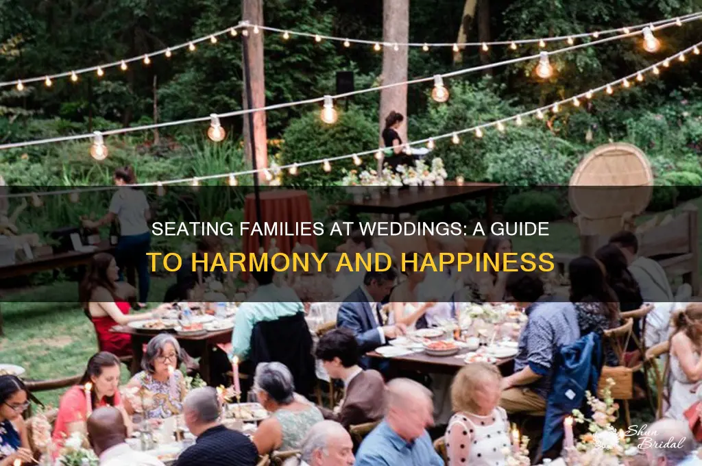 how to seat families at wedding