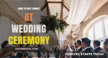 Seating Family at Your Wedding: A Guide to Harmony and Happiness