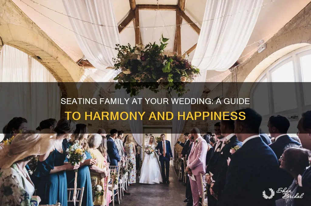 how to seat family at wedding ceremony