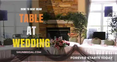 Mastering the Art of Seating Your Wedding Head Table