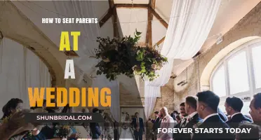 Seating Parents at Your Wedding: A Guide to Harmony and Etiquette