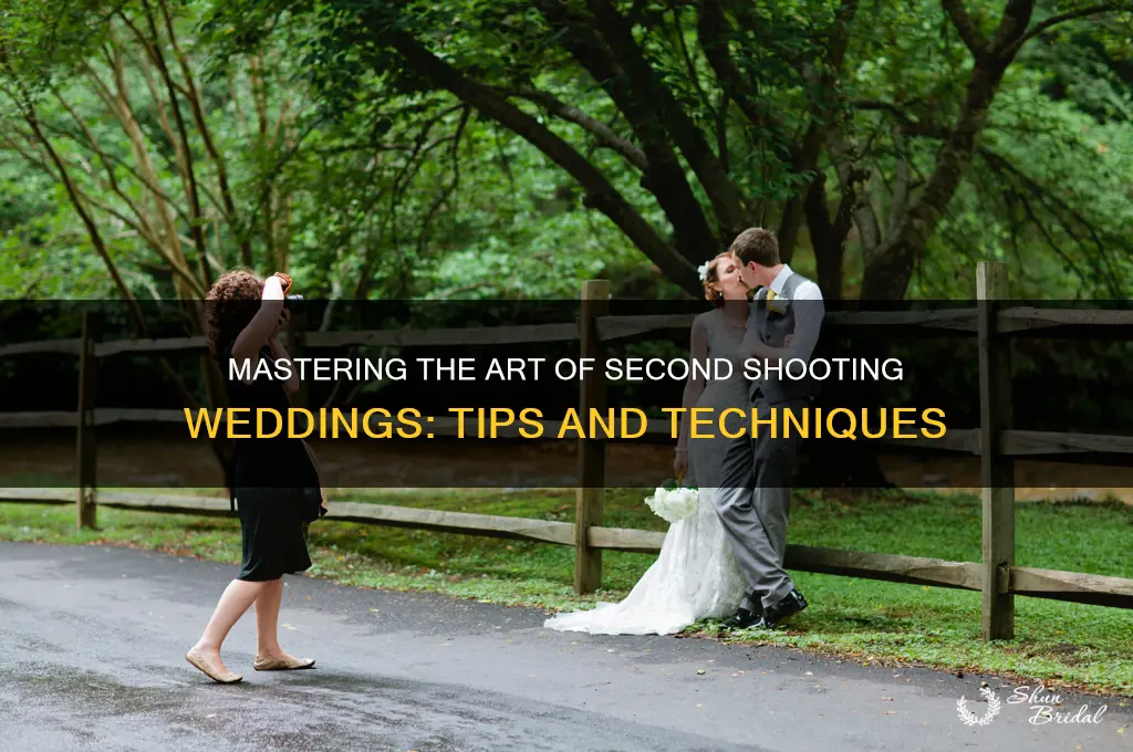 how to second shoot a wedding