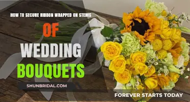 Securing Ribbon on Wedding Bouquet Stems: Tips for a Flawless Hold