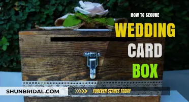 Safeguard Your Wedding Gifts: Creative Ways to Secure Your Card Box
