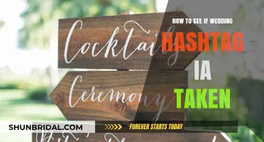 Is Your Wedding Hashtag Taken? How to Check and Claim Yours