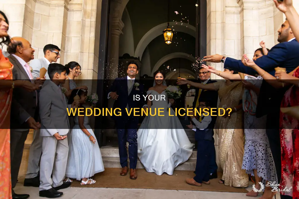 how to see if your wedding venue is licensed