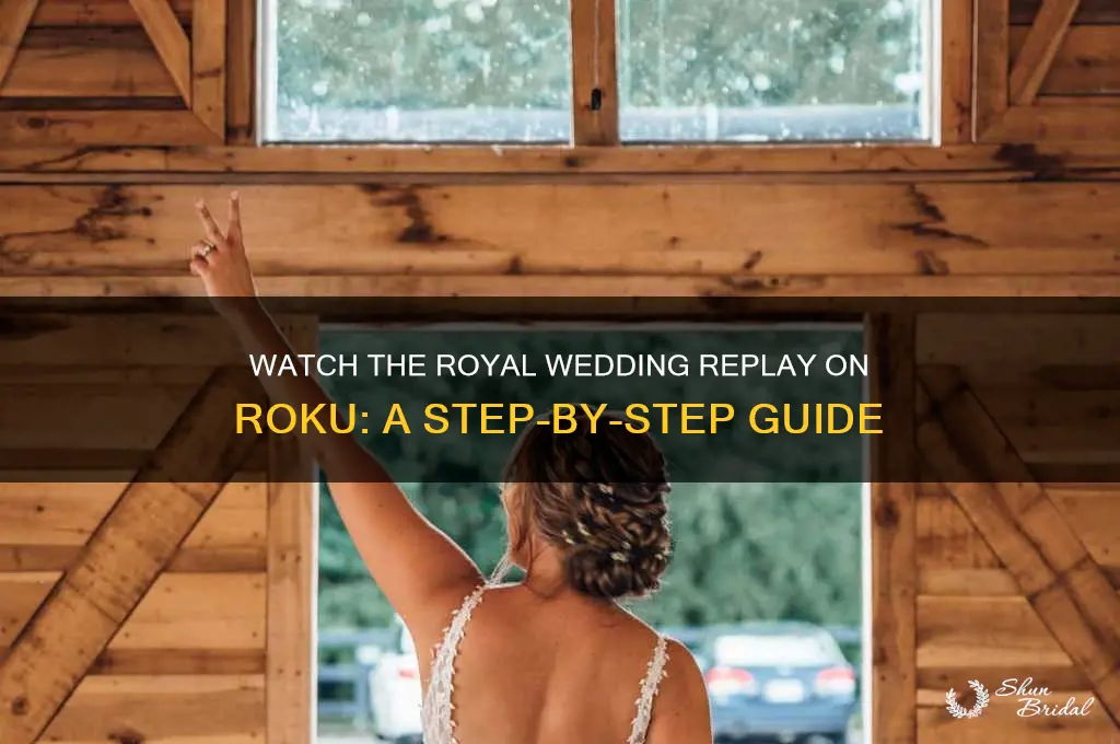 how to see replay of royal wedding on roku