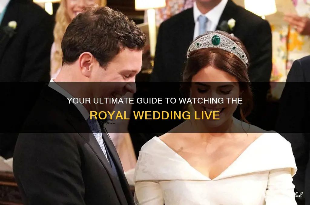 how to see the roal wedding