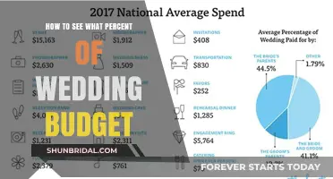 Track Wedding Expenses: Calculate Your Budget Percentage Effortlessly